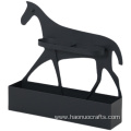 Creative horse-shaped metal umbrella barrel